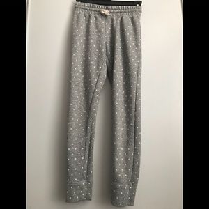 Grey Polka Dot Sweatpants